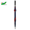 60 inch custom logo manual open blue and orange  golf umbrella